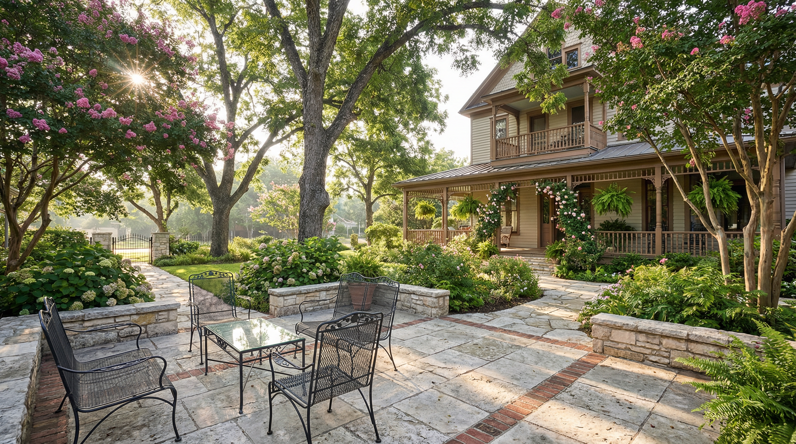 Premium hardscaping in Georgetown